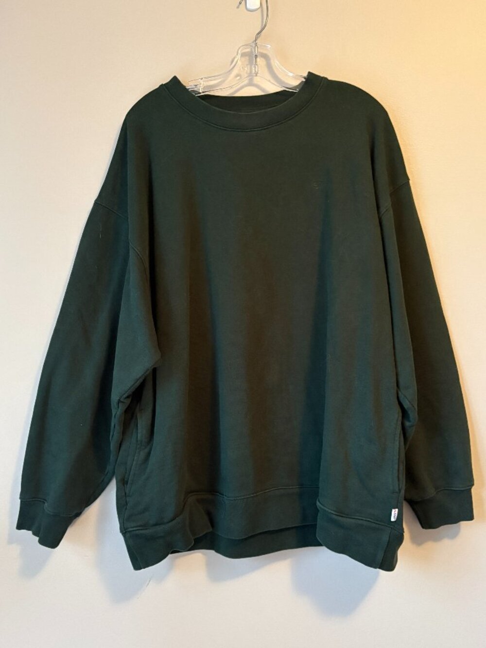 Aritzia Tna Extra AF Fleece Perfect Crew Sweatshirt 3 X-Large XL